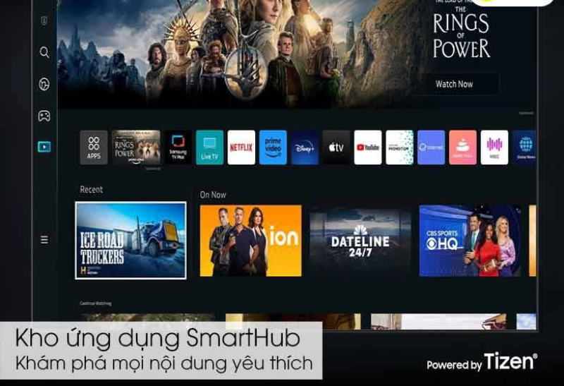 Smart Tivi QLED Samsung 4K 75 inch QA75QE1CAKXXV