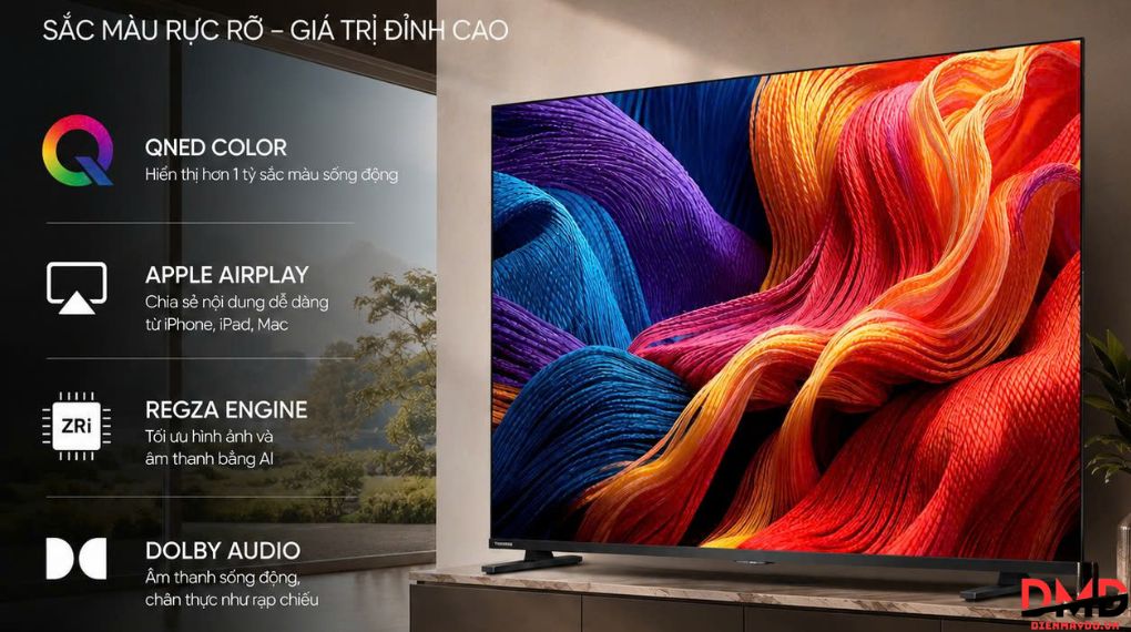 Smart Tivi QLED Toshiba FHD 40 inch 40V37SP