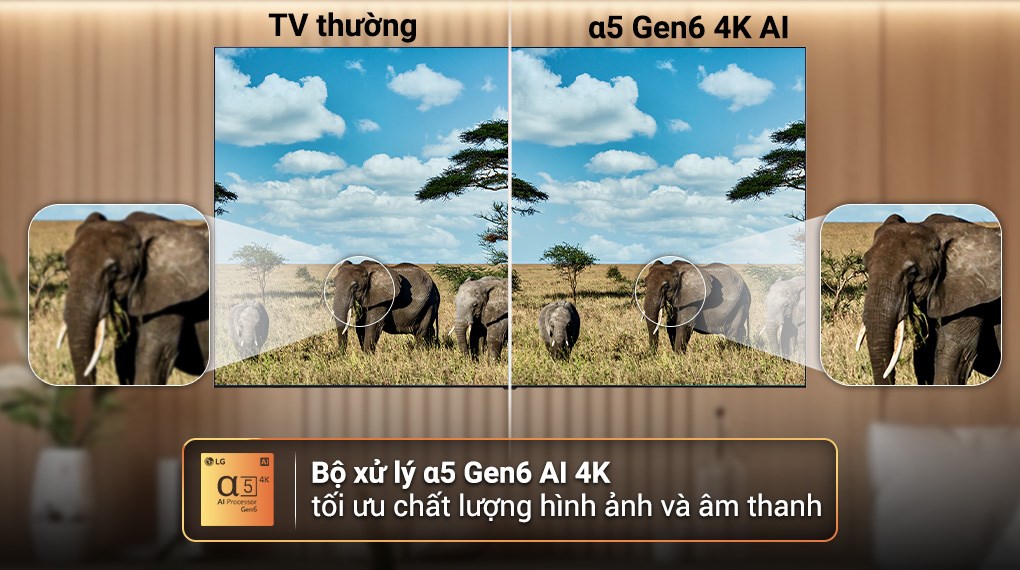 Smart Tivi QNED LG 4K 43 inch 43QNED75SRA