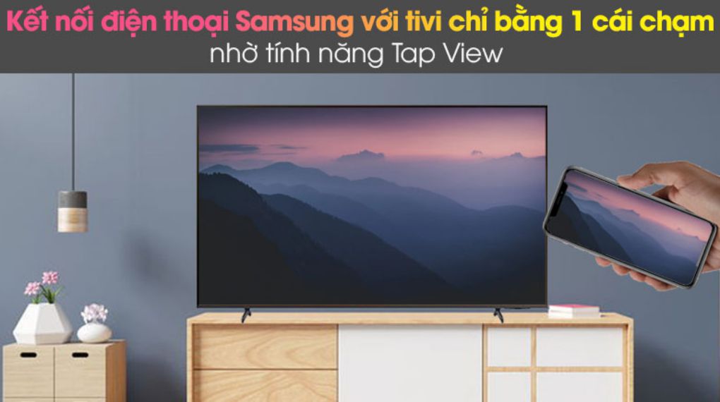 Smart Tivi Samsung 4K Crystal UHD 65 inch UA65AU8100