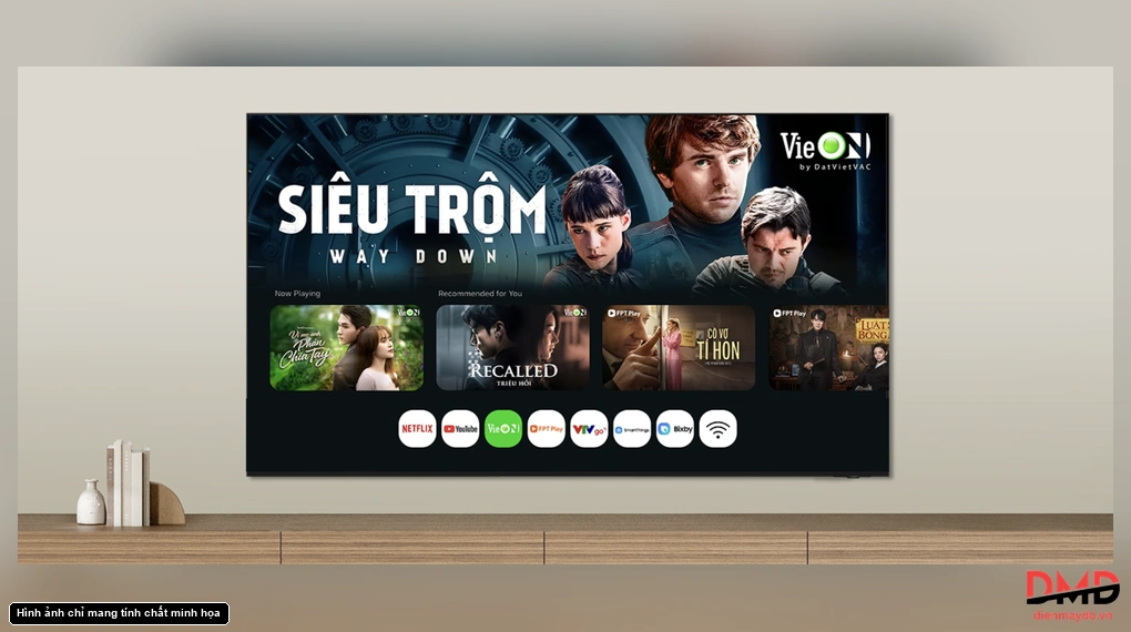 Smart Tivi Samsung AI Mini LED 4K 50 inch UA50M71HA