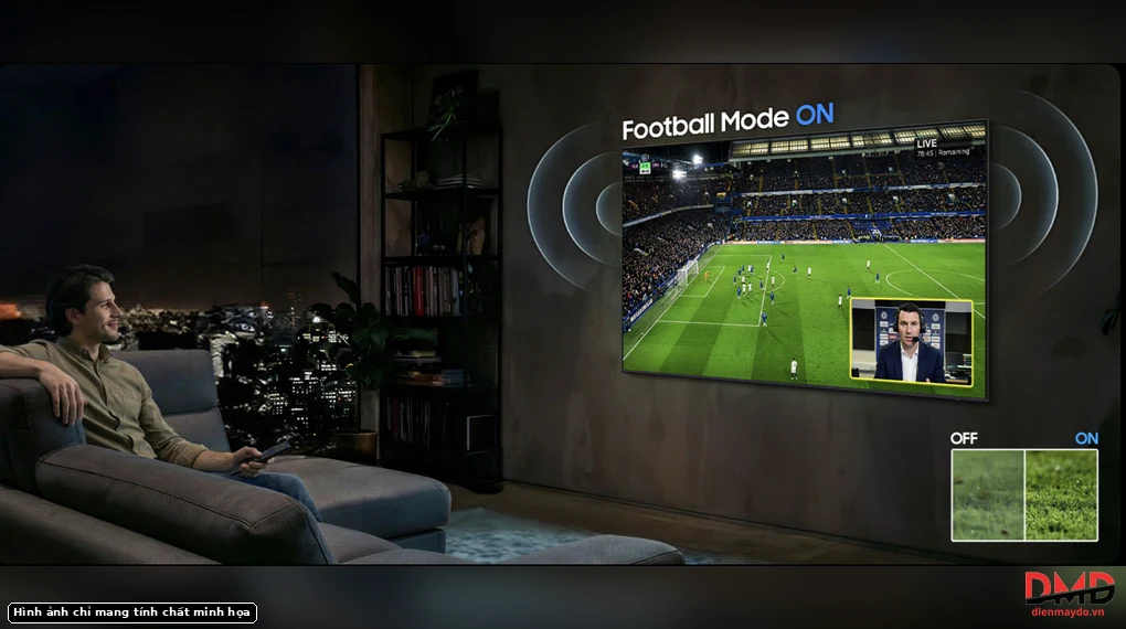 Smart Tivi Samsung AI Mini LED 4K 55 inch UA55M8XHA