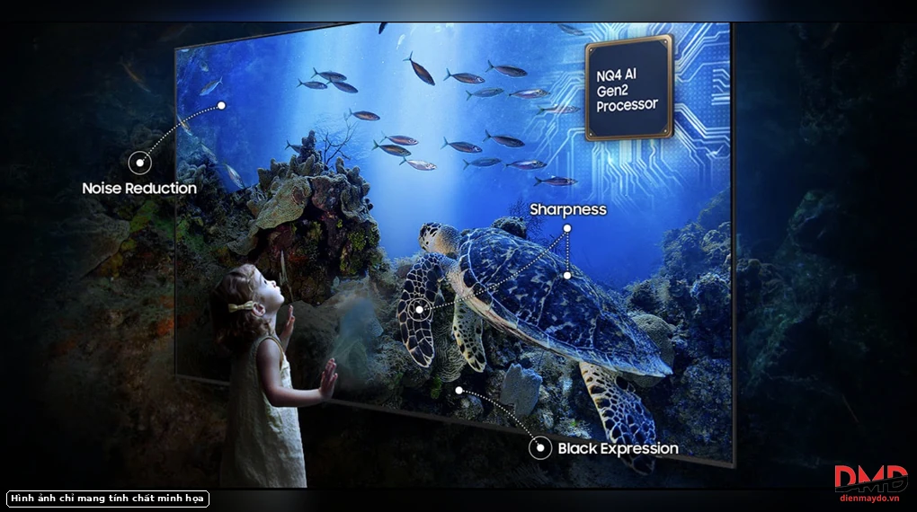 Smart Tivi Samsung AI Mini LED 4K 98 inch UA98U9500H