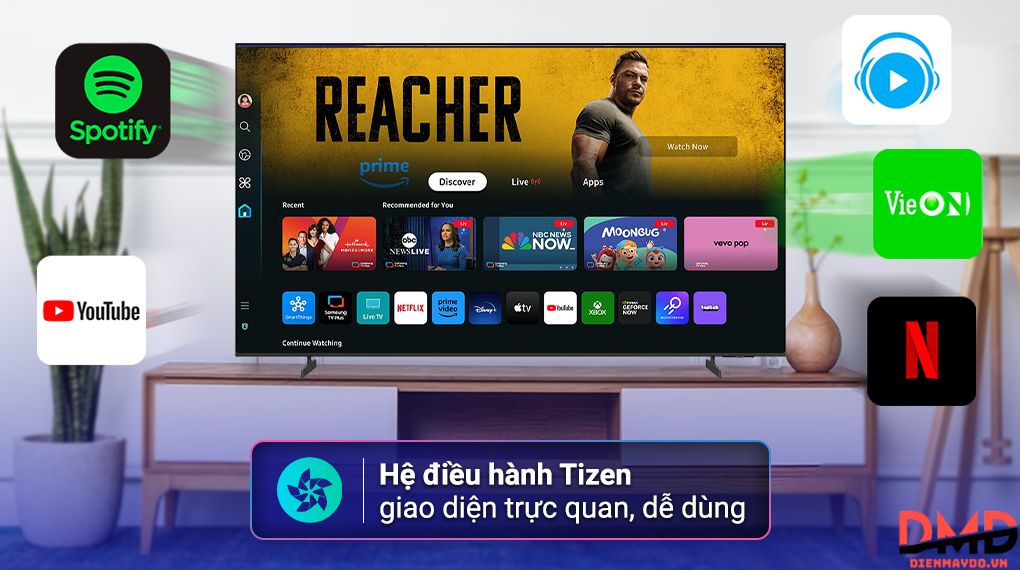 Smart Tivi Samsung Crystal UHD 4K 55 inch UA55U8550F