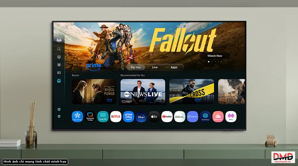 Smart Tivi Samsung Crystal UHD 4K 65 inch UA65U8000F