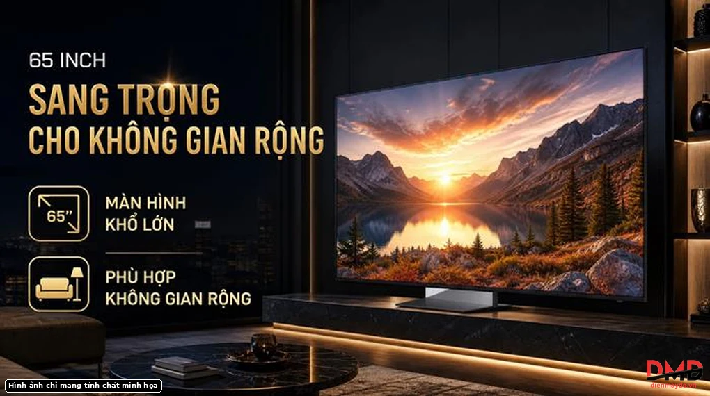 Smart Tivi Samsung Micro RGB 4K 65 inch MRA65R95HX