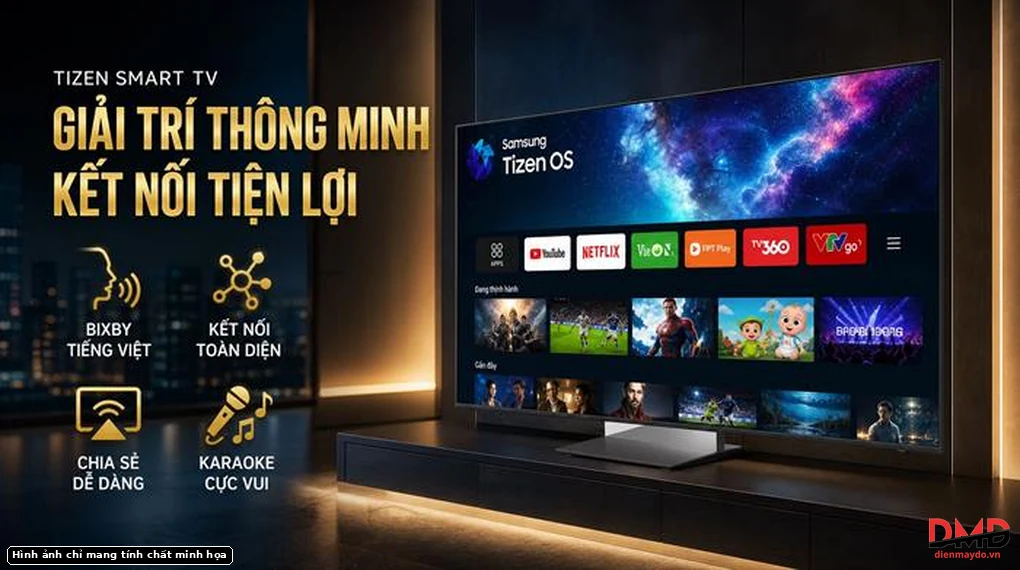 Smart Tivi Samsung Micro RGB 4K 85 inch MRA85R95HX