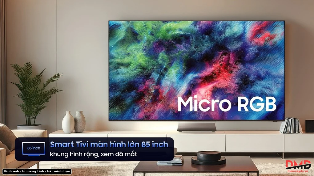 Smart Tivi Samsung Micro RGB 4K 85 inch MRA85R95HX