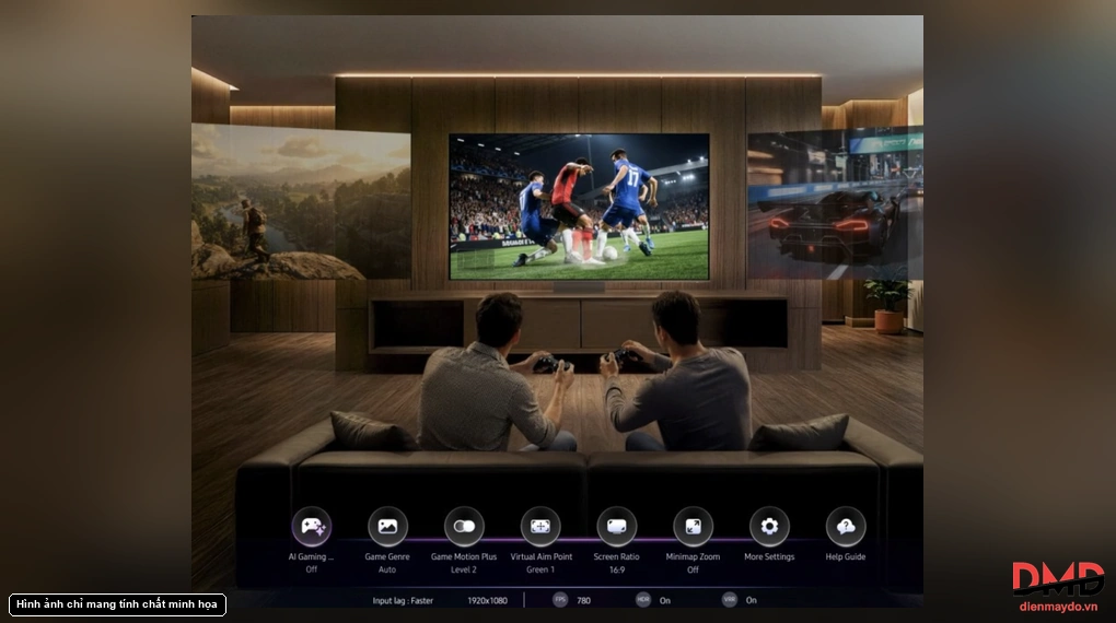 Smart Tivi Samsung Micro RGB 4K 55 inch MRA55R85HA