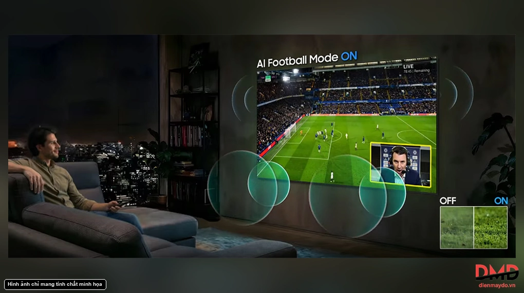 Smart Tivi Samsung Mini LED AI 4K 100 inch UA100M90HK