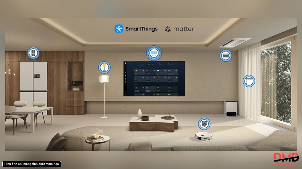 Smart Tivi Samsung Mini LED AI 4K 100 inch UA100M90HK