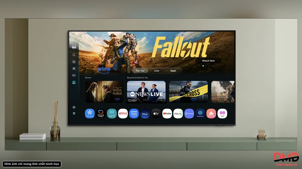 Smart Tivi Samsung QLED Vision AI 4K 50 inch QA50QEF1