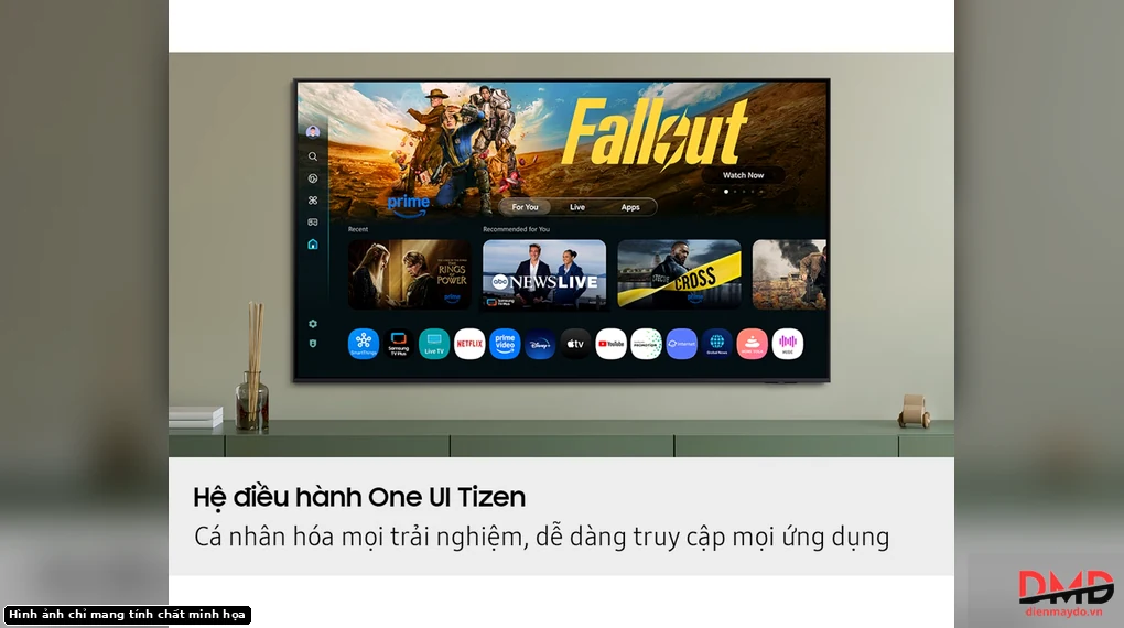 Smart Tivi Samsung QLED Vision AI 4K 55 inch QA55Q7F5A