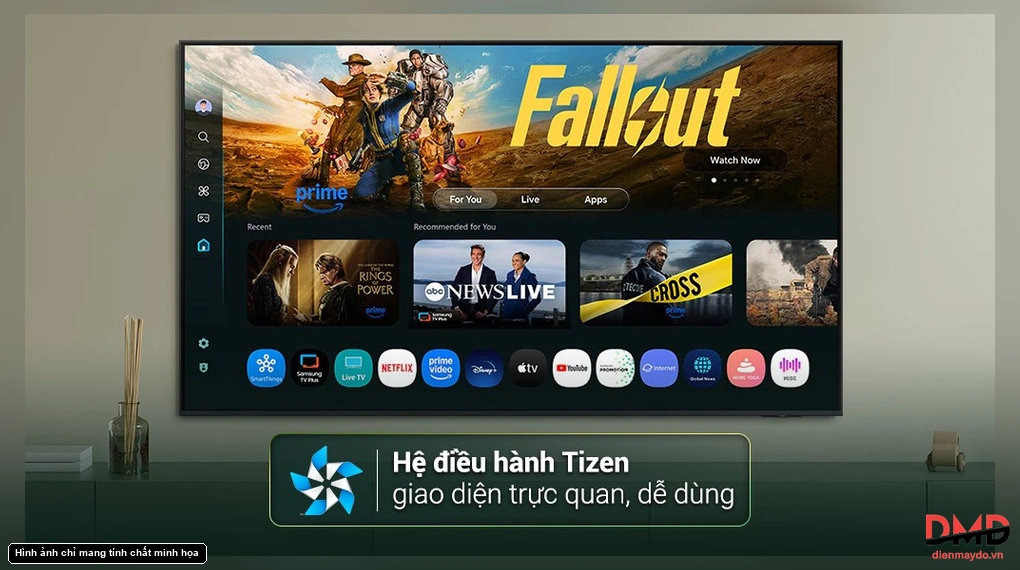 Smart Tivi Samsung QLED Vision AI 4K 65 inch QA65Q8F5