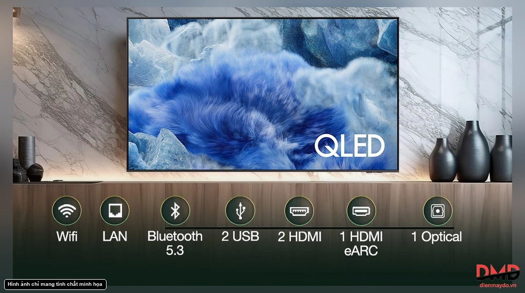 Smart Tivi Samsung QLED Vision AI 4K 65 inch QA65Q8F5