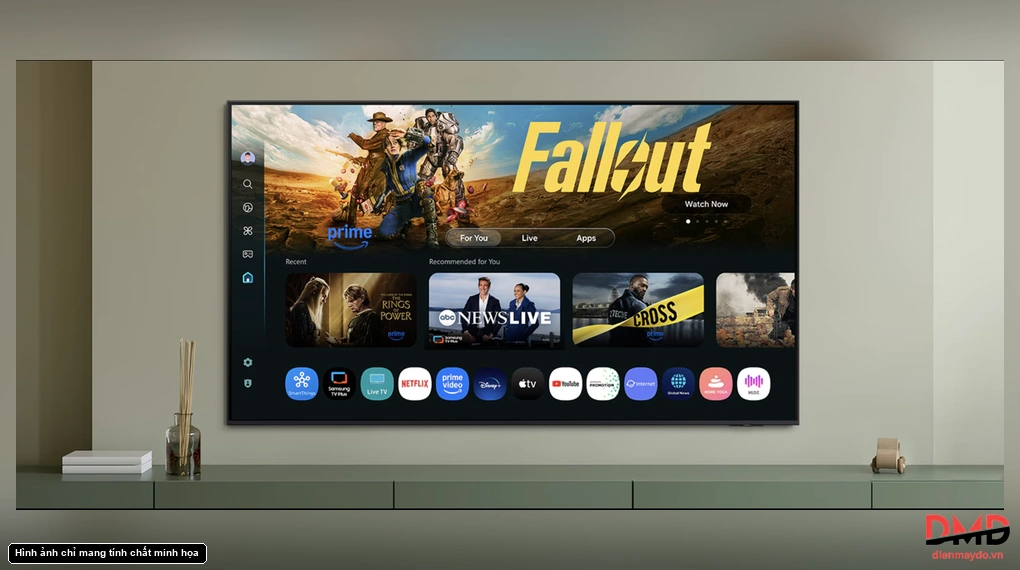 Smart Tivi Samsung QLED Vision AI 4K 75 inch QA75Q7F5A
