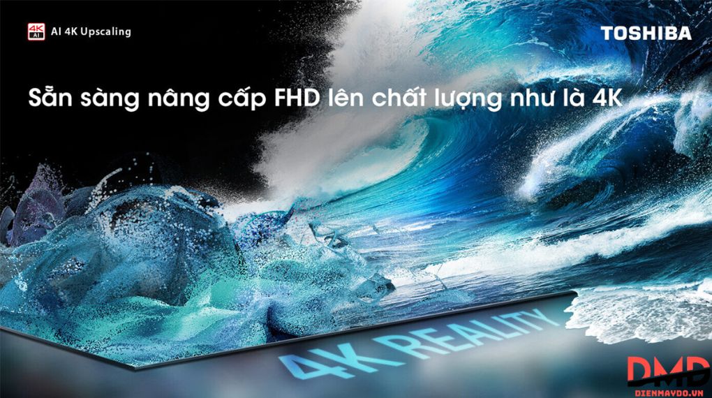 Smart Tivi Toshiba 4K QLED 43 inch 43M450NP