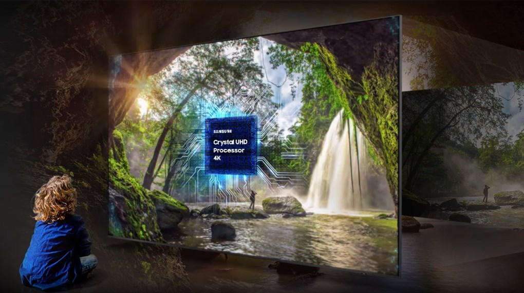 Smart Tivi Samsung 4K Crystal UHD 98 inch UA98DU9000