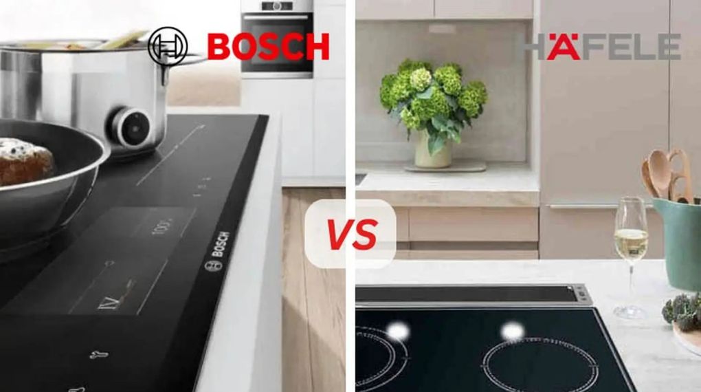 So sánh bếp từ đôi Hafele và Bosch – nên chọn loại nào?