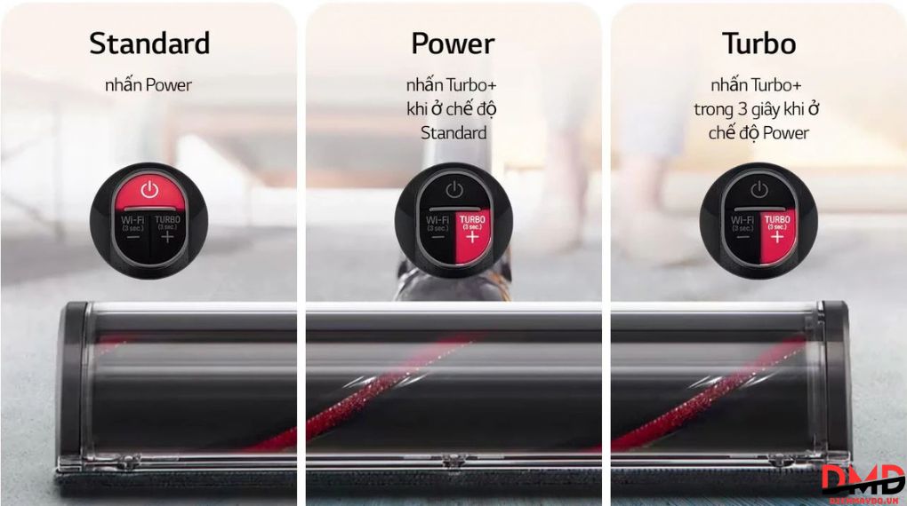 Tháp hút bụi LG CordZero A9T-LITE