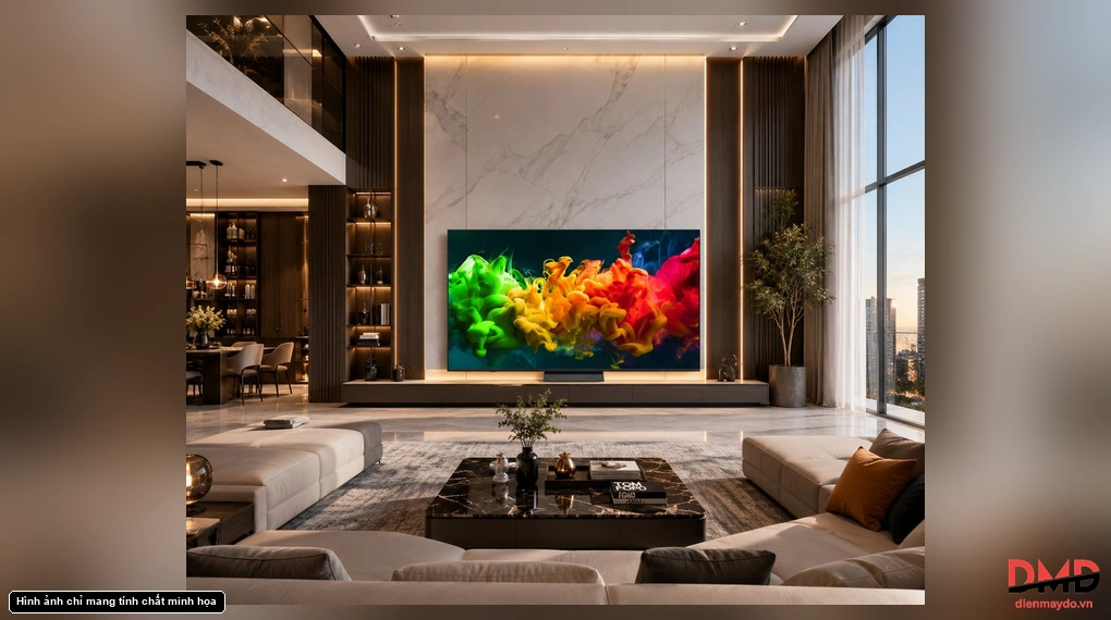 Thiết kế tivi LG QNED AI 4k 85 inch 85QNED81BSA