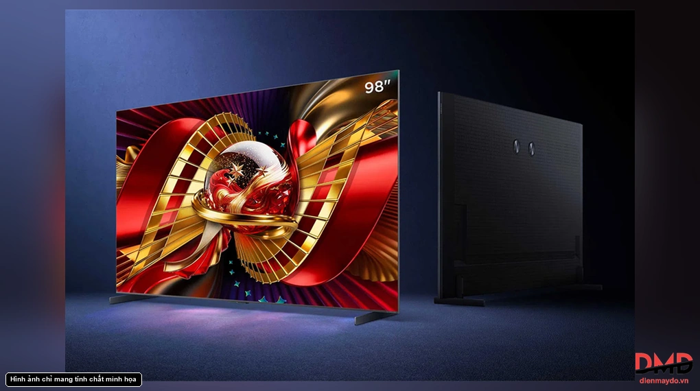 Thiết kế tivi TCL 98 inch 98C8L