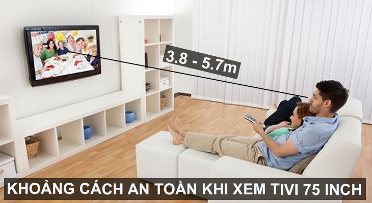 Tivi bao nhiêu inch là phù hợp với phòng 30m²?