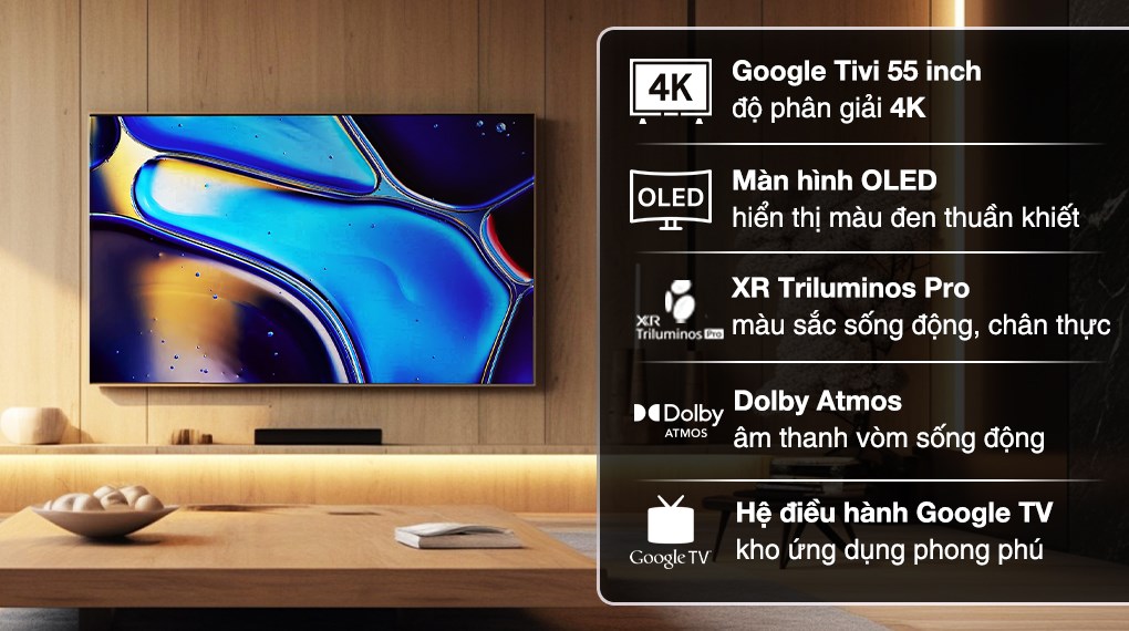 Tivi Sony mới nhất năm 2024: Có gì nổi bật?