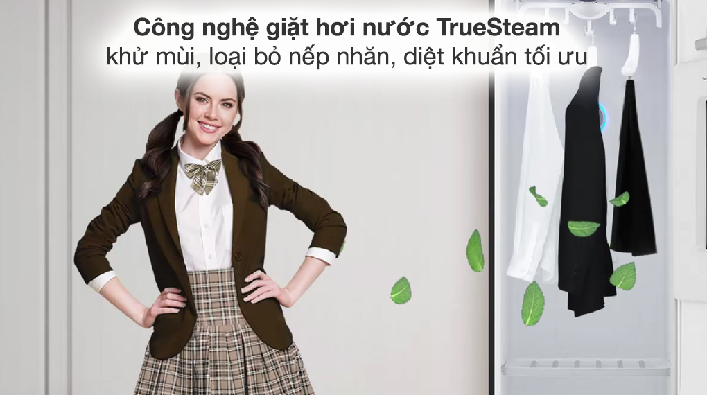 Tủ chăm sóc quần áo LG 5 móc S5BOC