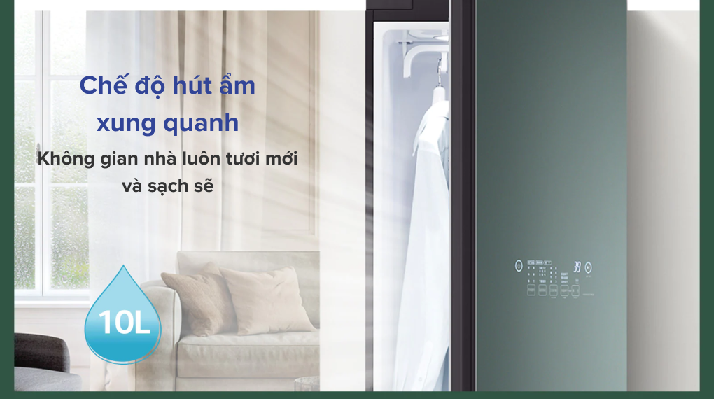 Tủ chăm sóc quần áo LG 5 móc S5GOC
