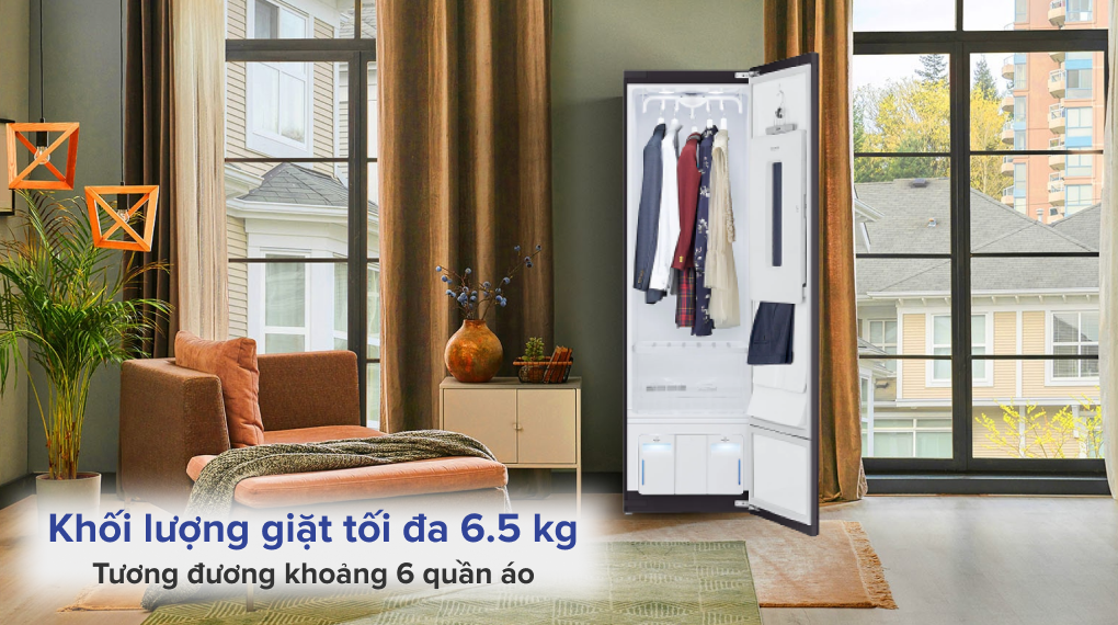 Tủ chăm sóc quần áo LG 5 móc S5GOC
