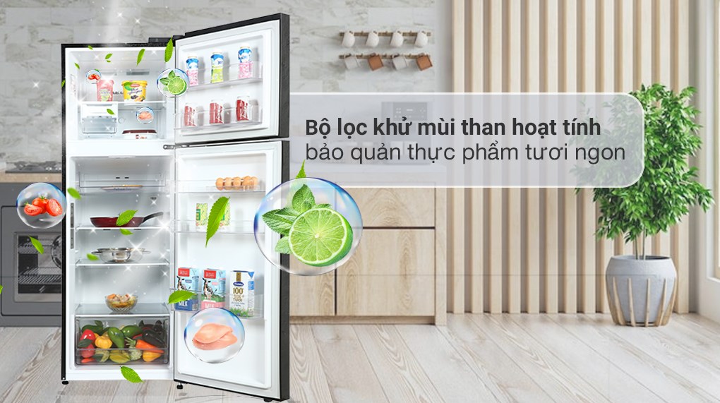 Tủ lạnh LG Inverter 335 lít GN-M332PS