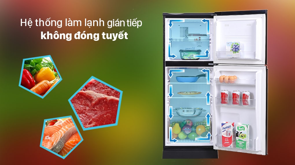 Tủ lạnh Aqua 130 lít AQR-T160FA(BS)