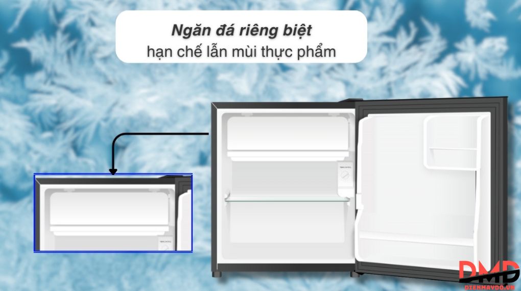 Tủ lạnh Aqua 50 lít AQR-D60FA(BS)