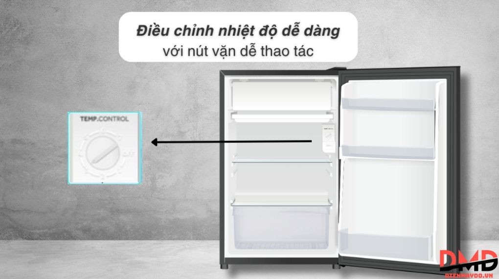 Tủ lạnh Aqua 90 lít AQR-D100FA(BS)