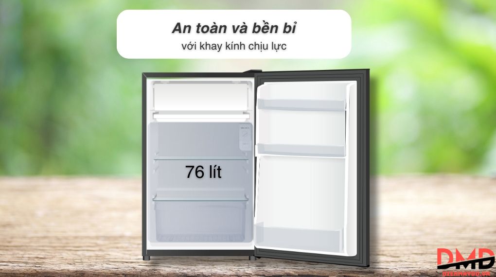 Tủ lạnh Aqua 90 lít AQR-D100FA(BS)