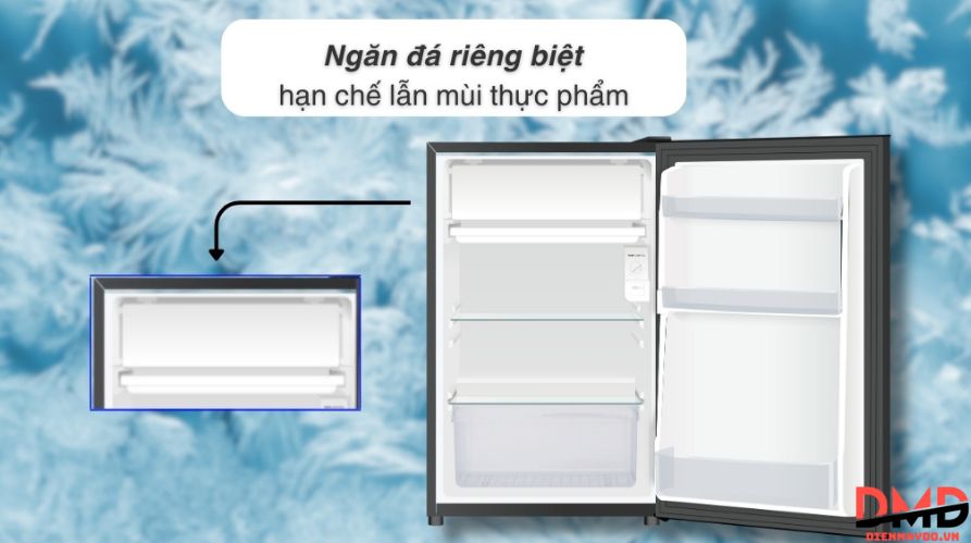 Tủ lạnh Aqua 90 lít AQR-D100FA(BS)