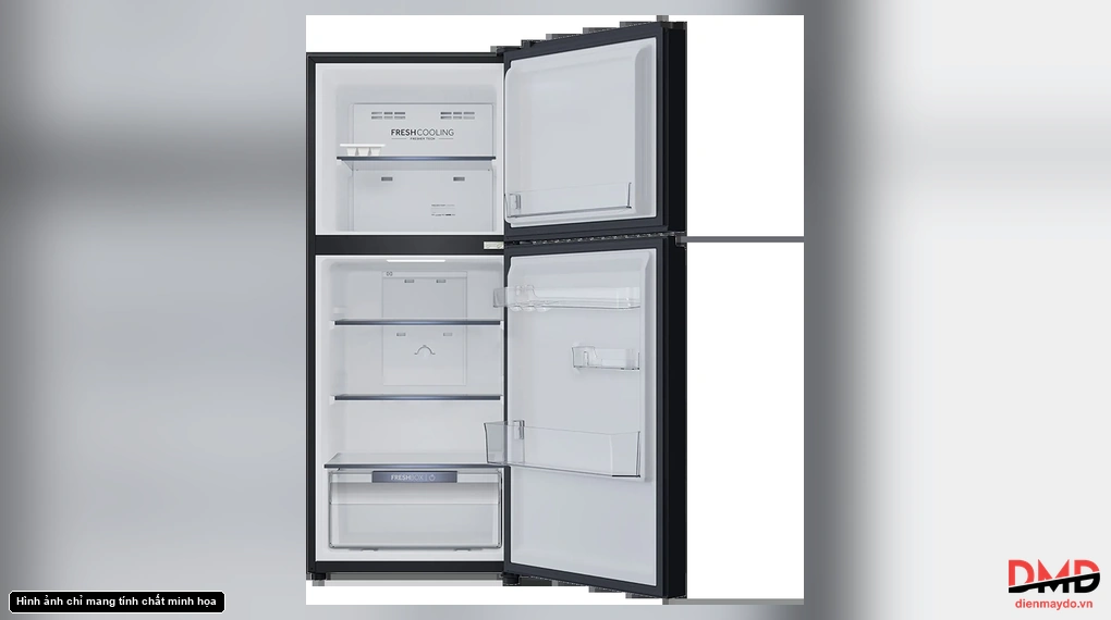 Tủ lạnh Aqua Inverter 189 lít AQR-T225FA(LB)