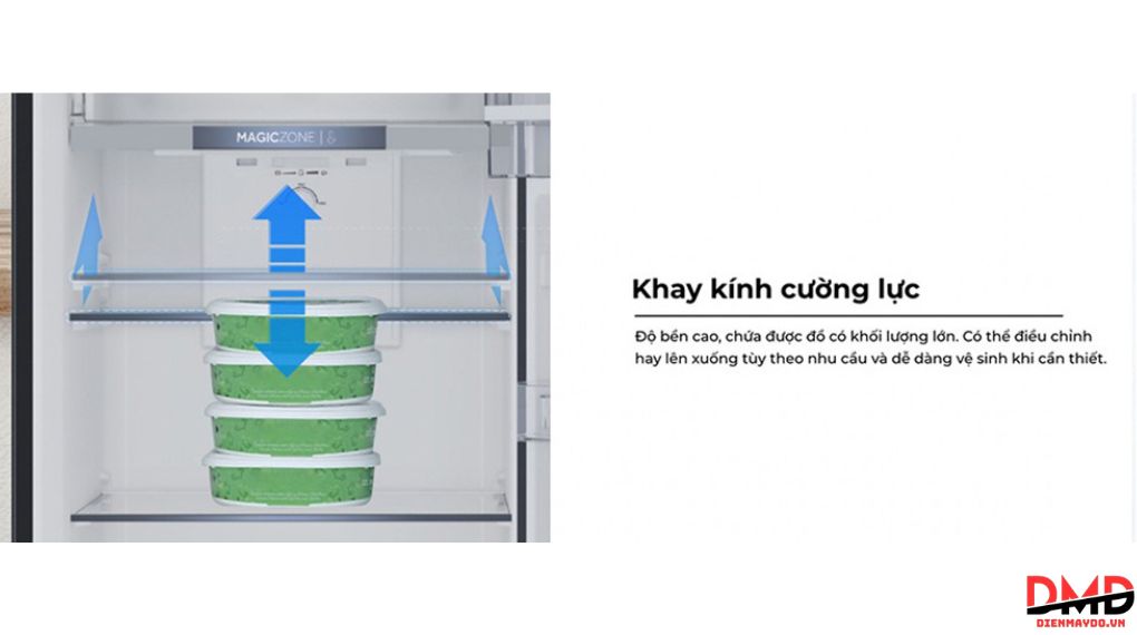 Tủ lạnh Aqua Inverter 236 lít AQR-T265FA(LB)