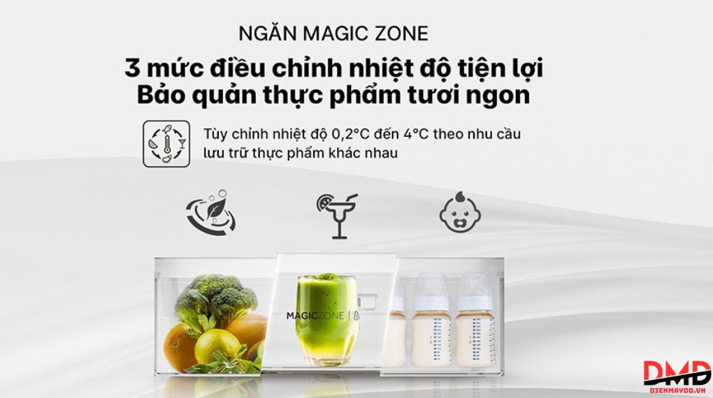 Tủ lạnh Aqua Inverter 236 lít AQR-T265FA(LB)