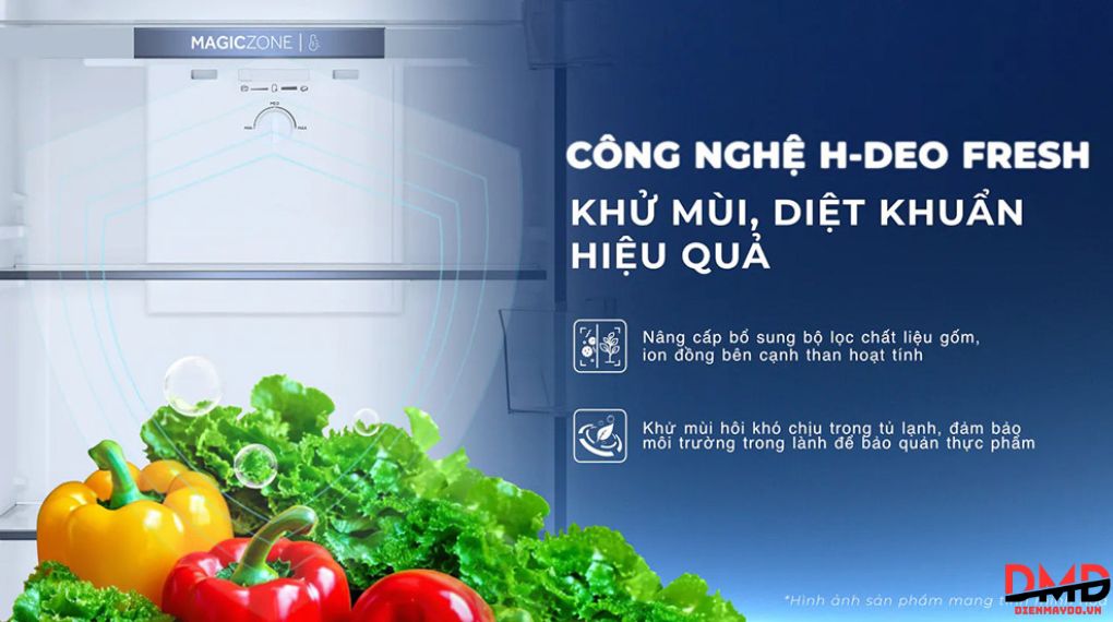 Tủ lạnh Aqua Inverter 283 lít AQR-T305FA(LB)