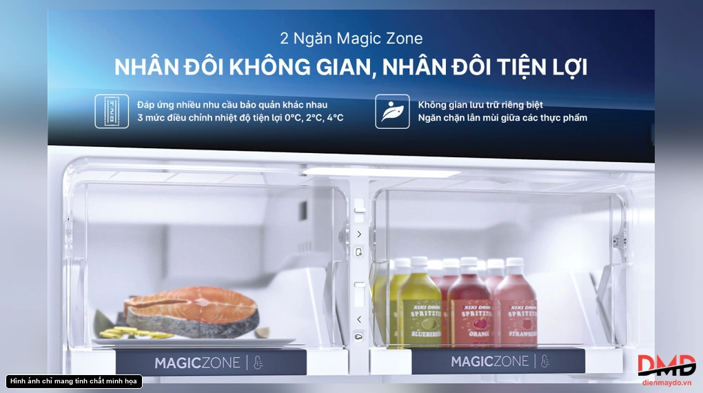 Tủ lạnh Aqua Inverter 455 lít AQR-TA518FA(GL)U1