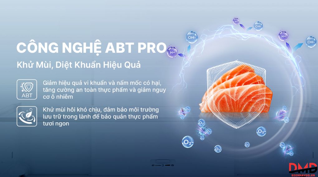 Tủ lạnh Aqua Inverter Multi Door 529 lít AQR-M600XA(GB)