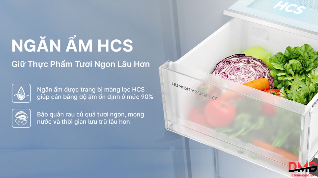 Tủ lạnh Aqua Inverter Multi Door 529 lít AQR-M600XA(GC)
