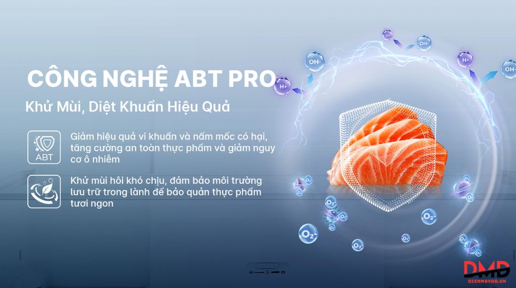 Tủ lạnh Aqua Inverter Multi Door 529 lít AQR-M600XA(WGB)