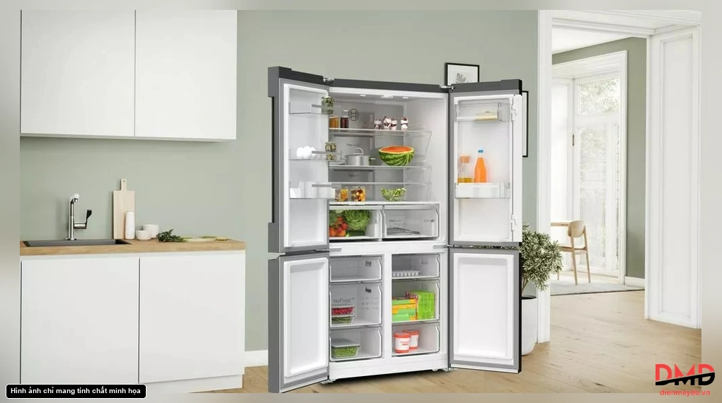 Tủ lạnh Bosch Multi Door 605 lít KFN96AXEA