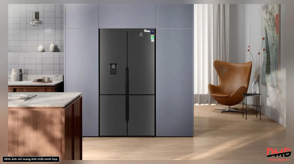 Tủ lạnh Electrolux Inverter 562 lít EQE5660A-B