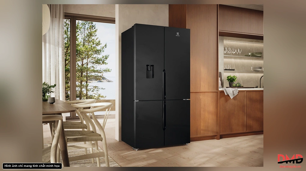 Tủ lạnh Electrolux Inverter 562 lít EQE5760B-B