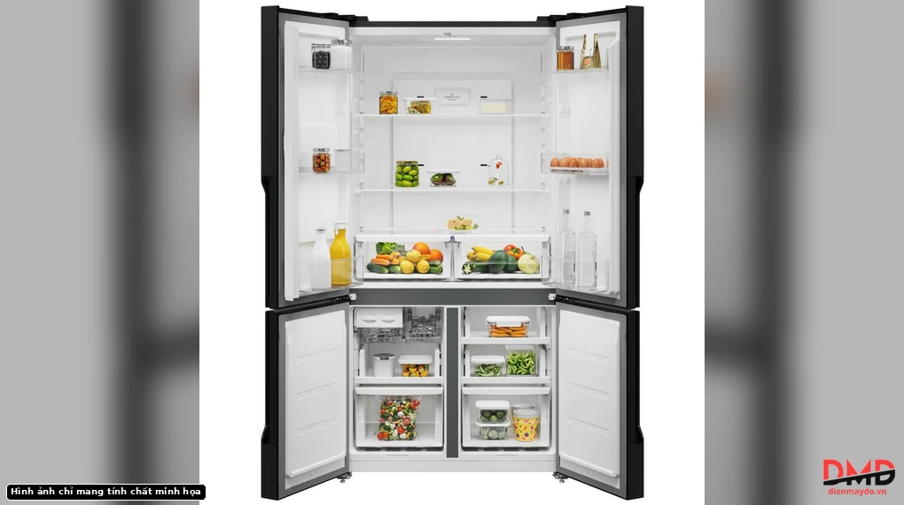 Tủ lạnh Electrolux Inverter Multi Door 564 lít EQE5700B-B