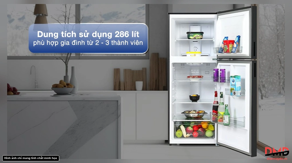 Tủ lạnh Funiki Inverter 286 lít T8286GB